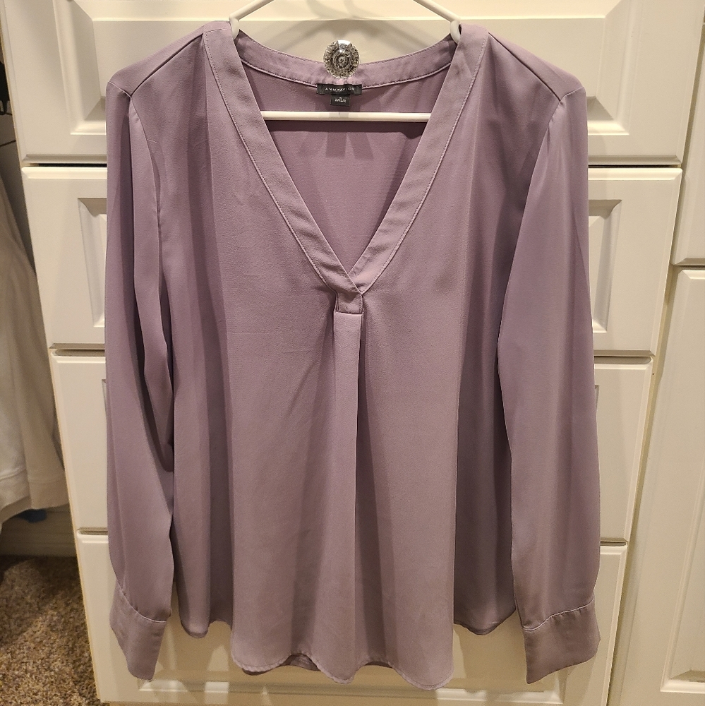 Ann Taylor Light Purple Blouse